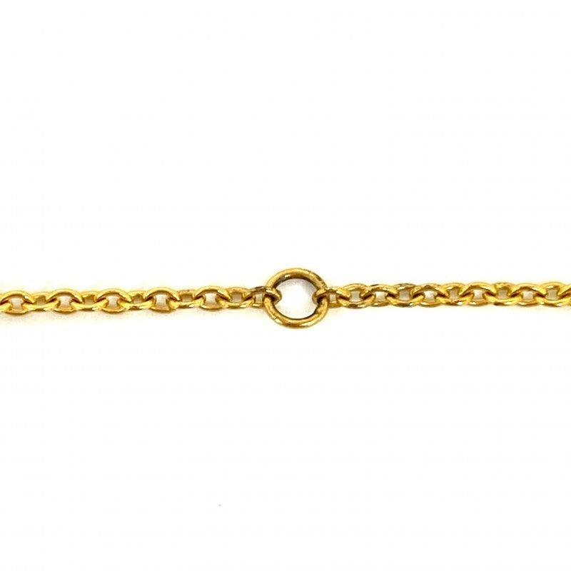 Vintage Rank A DIOR CD Gold Plated Metal Necklace