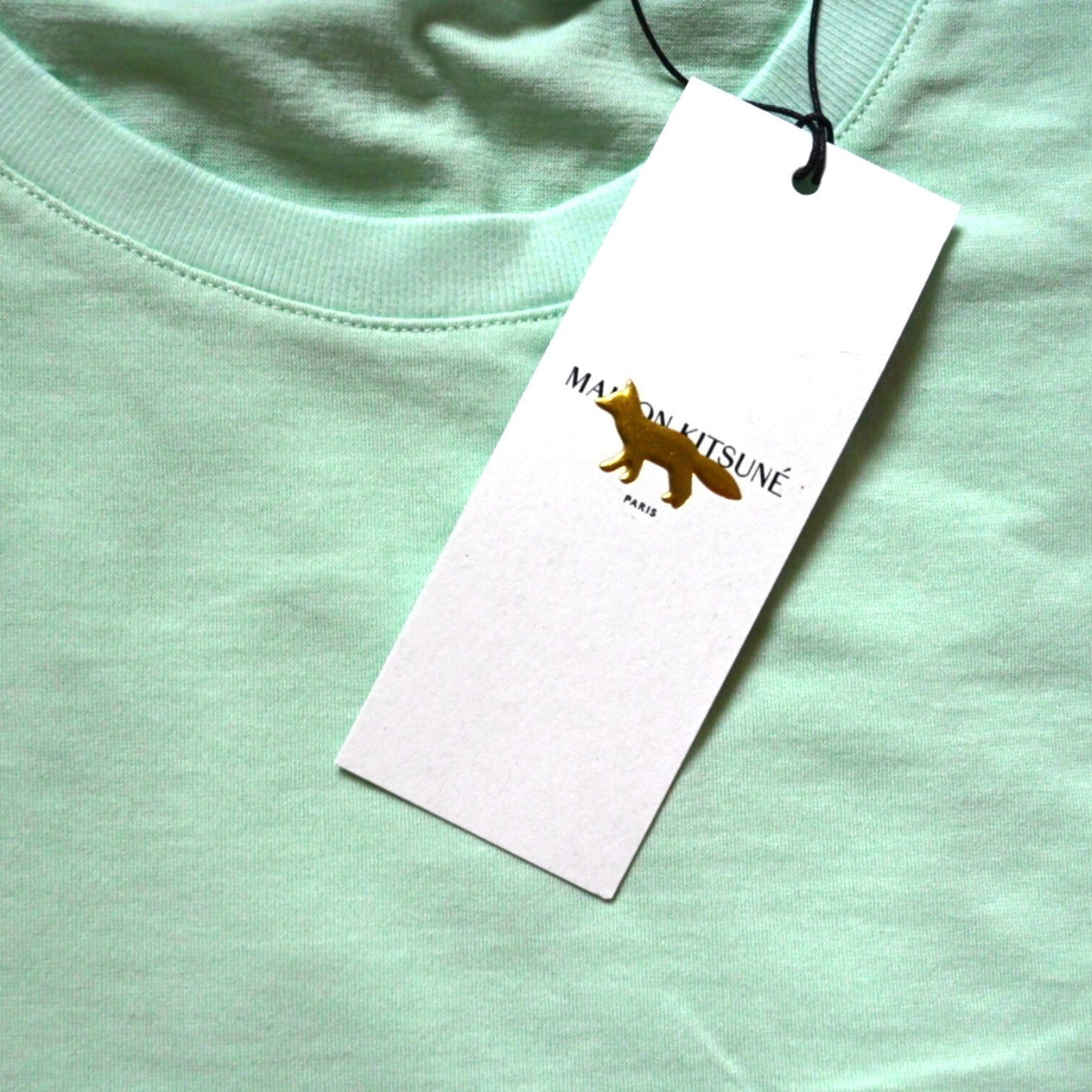 Maison Kitsune Foxhead Patch T-Shirt
