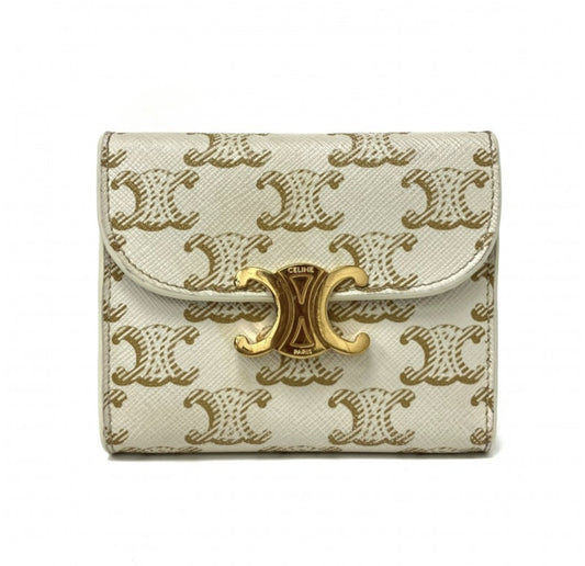Vintage Rank S CELINE Canvas Wallet