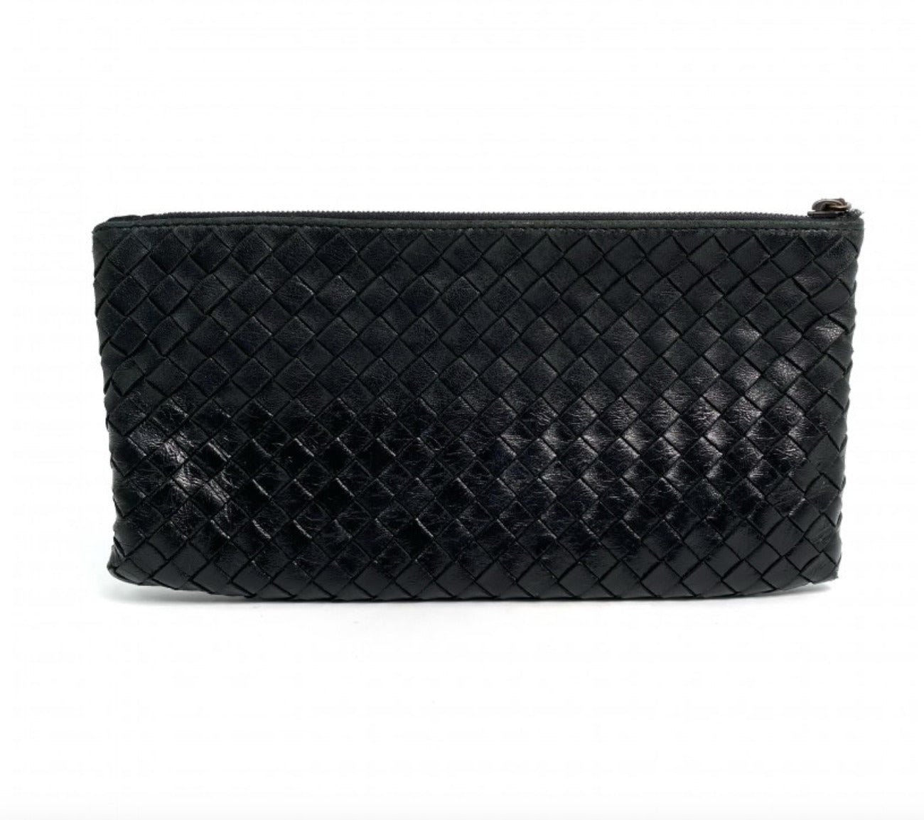 Vintage Rank A BOTTEGA VENETA Black Pouch