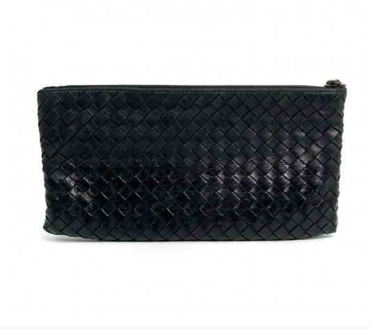 Vintage Rank A BOTTEGA VENETA Black Pouch